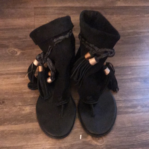 Ankle cuff sandals - Picture 3 of 6